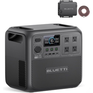 image:imageBLUETTI Elite 200 V2 Portable Power Station 20736Wh LFP Battery Backup w 4 2600W AC Outlets 3900W Power Lifting 080 Fast Charging in 50 Min Solar Generator for Camping Offgrid and EmergencyBLUETTI Elite 200 V2Charger 1