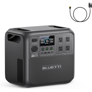 image:imageBLUETTI Elite 200 V2 Portable Power Station 20736Wh LFP Battery Backup w 4 2600W AC Outlets 3900W Power Lifting 080 Fast Charging in 50 Min Solar Generator for Camping Offgrid and EmergencyBLUETTI Elite 200 V2PV Cable