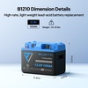 image:imageBLUETTI 128V 100Ah LiFePO4 Lithium Battery with Bluetooth 1280Wh Trolling Motor Battery with Buitin 300A BMS SelfHeating 6000 Cycle IP65 Waterproof amp Dustproof Long Lifespan for RV OffGridBLUETTI B1210 Battery