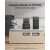 image:imageBLUETTI AC200L Portable Power Station 2048Wh LiFePO4 Battery Backup Expandable to 8192Wh w 4 2400W AC Outlets 3600W Power Lifting 30A RV Output Solar Generator for Camping Home Use EmergencyBLUETTI AC200L