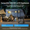 image:imageBLUETTI Apex 300 Solar Generator with 2 200W Solar Panels amp Hub D1 27648Wh LFP Battery Backup with 6 3840W AC Outlets RVOptimized DC Ports 50A Anderson Ideal for Camping and RV Life400W RV Ready Power Kit