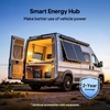 image:imageBLUETTI Charger 2 1200W Alternator amp DCDC Charger Dual Input Car  Solar 13 Faster Car Charging for Portable Power Stations Emergency Jumpstarter for Road Trips amp RVsBLUETTI Charger 2