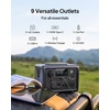 image:imageBLUETTI EB3A Portable Power Station 268Wh Solar Generator LiFePO4 Battery Backup w 2 600W 1200W Surge AC Outlets Recharge from 080 in 30 Min LFP Backup for Outdoor Camping Trip Power OutageBLUETTI EB3A