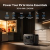image:imageBLUETTI Elite 300 Portable Power Station with Solar Cable 3014Wh LiFePO4 Battery Backup 2400W Solar Generator 4800W Surge 3kWh Compact Emergency RV Outdoor Power with TT30 RV Port amp 12V30A DCBLUETTI Elite 300Charger 2