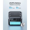 image:imageBLUETTI Portable Power Station AC180 1152Wh LiFePO4 Battery Backup w 2 1800W 2700W peak AC Outlets 080 in 45Min Solar Generator for Camping Offgrid Power OutageBLUETTI AC180