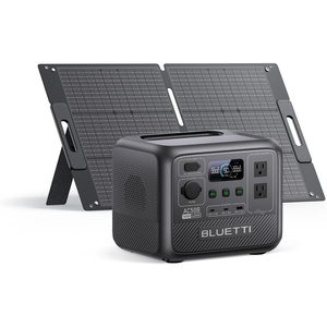image:imageBLUETTI AC50B Portable Power Station 448Wh Solar Generator LiFePO4 Battery Backup w 2 700W AC Outlets Power Lifting 1000W 080 in 45 Min for Camping Road Trip Outage Solar Panel OptionalBLUETTI AC50B100W Solar Panel