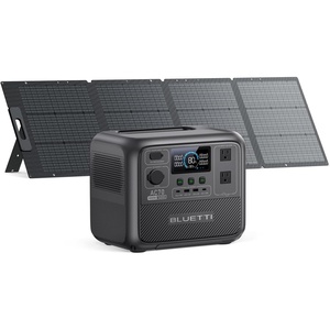 image:imageBLUETTI AC70 Solar Generator with 200W Solar Panel Ships Separately 768Wh Portable Power Station with 2 1000W Power Lifting 2000W AC Outlets 080 in 45 Min LFP Backup Power for Camping TravelBLUETTI AC70200W Solar Panel