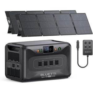 image:imageBLUETTI Apex 300 Solar Generator with 2 200W Solar Panels amp Hub D1 27648Wh LFP Battery Backup with 6 3840W AC Outlets RVOptimized DC Ports 50A Anderson Ideal for Camping and RV Life400W RV Ready Power Kit