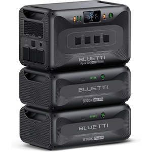 image:imageBLUETTI B300K 27648Wh LiFePO4 Battery Pack for Portable Power Station Apex 300 Only Extra Battery for Home Emergency Road TripBLUETTI Apex 3002xB300K