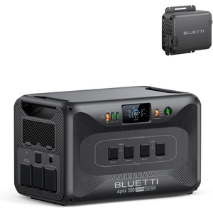 image:imageBLUETTI B300K 27648Wh LiFePO4 Battery Pack for Portable Power Station Apex 300 Only Extra Battery for Home Emergency Road TripBLUETTI Apex 300Charger 1