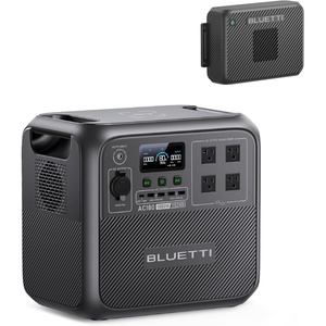 image:imageBLUETTI Charger 2 1200W Alternator amp DCDC Charger Dual Input Car  Solar 13 Faster Car Charging for Portable Power Stations Emergency Jumpstarter for Road Trips amp RVsBLUETTI AC180Charger 2