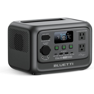 image:imageBLUETTI Elite 30 V2 Portable Power Station 600W Power Lifting 1500W 288Wh LiFePO4 Battery with 10ms UPS Emergency Backup Power for Home BlackoutWinter Storm Solar Generator for CampingRoad TripBLUETTI Elite 30 V2 Power Station