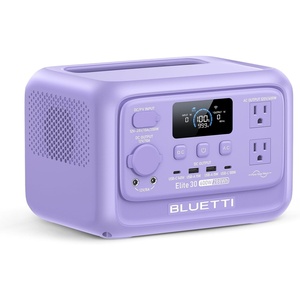 image:imageBLUETTI Elite 30 V2 Portable Power Station 600W Power Lifting 1500W 288Wh LiFePO4 Battery with 10ms UPS Emergency Backup Power for Home BlackoutWinter Storm Solar Generator for CampingRoad TripBLUETTI Elite 30 V2 Twilight Glow Purple