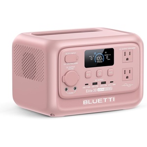 image:imageBLUETTI Elite 30 V2 Portable Power Station 600W Power Lifting 1500W 288Wh LiFePO4 Battery with 10ms UPS Emergency Backup Power for Home BlackoutWinter Storm Solar Generator for CampingRoad TripBLUETTI Elite 30 V2 Blush Pink