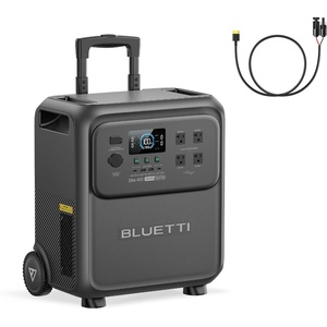 image:imageBLUETTI Elite 400 Solar Generator and Solar Charging Cable 3840Wh LFP Batttery Backup with 2600W AC Outlets High Capacity Portable Power Station with Wheels for Home Backup Outage CampingBLUETTI Elite 400Solar Charging Cable