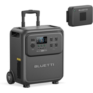 image:imageBLUETTI Elite 400 Solar Generator and Solar Charging Cable 3840Wh LFP Batttery Backup with 2600W AC Outlets High Capacity Portable Power Station with Wheels for Home Backup Outage CampingBLUETTI Elite 400Charger 2