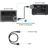 image:imageBLUETTI Aviation Plug to XT60 Cable Used to Connect Portable Power Station AC2A AC50B AC70 EB55 with B80 Expansion Battery