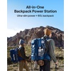 image:imageBLUETTI Handsfree 2 Portable Power Station 512Wh 700W LiFePO4 Backpack Solar Generator with a 60L Backpack All in One Solar Power System for Hiking Photography Travel Solar Panel OptionalBLUETTI Handsfree 2100W Solar Panel
