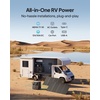 image:imageBLUETTI Pioneer 150 AC240 Portable Power Station 1536Wh Expandable to 10136Wh 2400W LFP Battery IP65 Water Resistant Solar Generator 080 in 45 Min Emergency Power for Camping Home RV LifeBLUETTI AC240