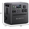 image:imageBLUETTI Pioneer 150 AC240 Portable Power Station 1536Wh Expandable to 10136Wh 2400W LFP Battery IP65 Water Resistant Solar Generator 080 in 45 Min Emergency Power for Camping Home RV LifeBLUETTI AC240