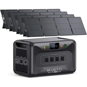 image:imageBLUETTI 2 Apex 300 Solar Generators amp 2 B300K 11kWh LFP Battery Backup with 12 7680W AC Outlets 120V240V Dual Voltage Output Ultimate Modular Power for Home and Emergency Backup800W Emergency Backup Kit